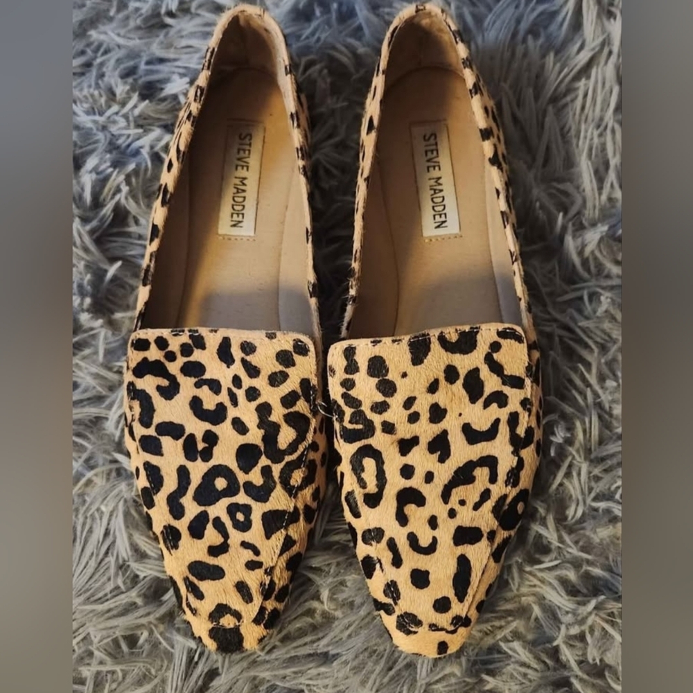 Steve Madden Animal Print Flats